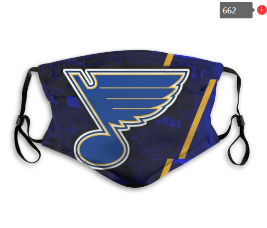 NHL St.Louis Blues #4 Dust mask with filter
